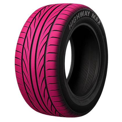 215/60R16 Highway Max - HOT Pink Smoke