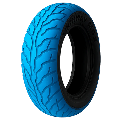 150/80-16- Smoke Motorcycle Tyre Blue M1